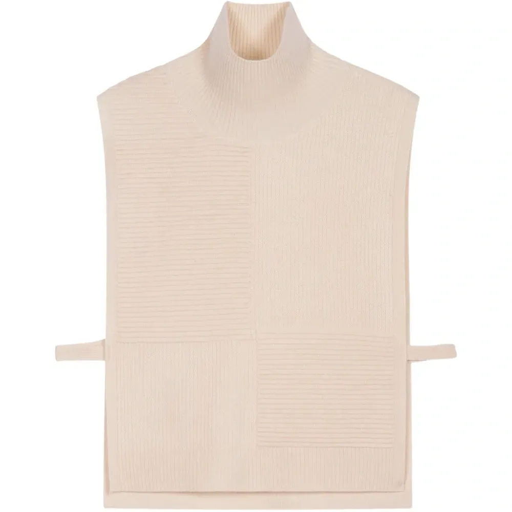 Вязаный топ в стиле "оттоман"