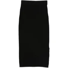 Трикотажная эластичная юбка миди