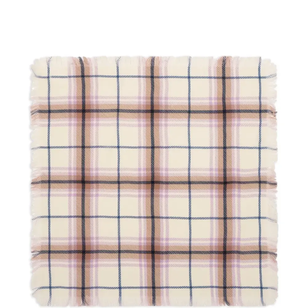 Твиловый шарф в тартан