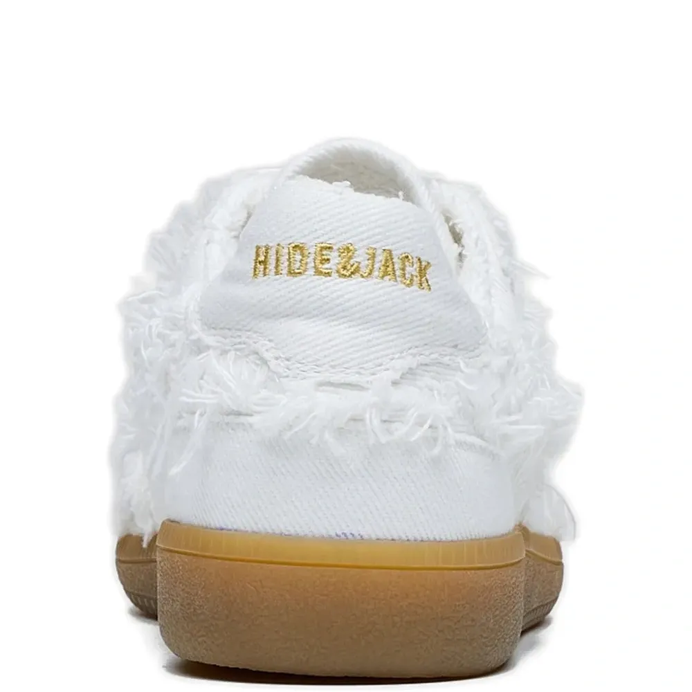 Кроссовки с лохматыми обрывистыми краями