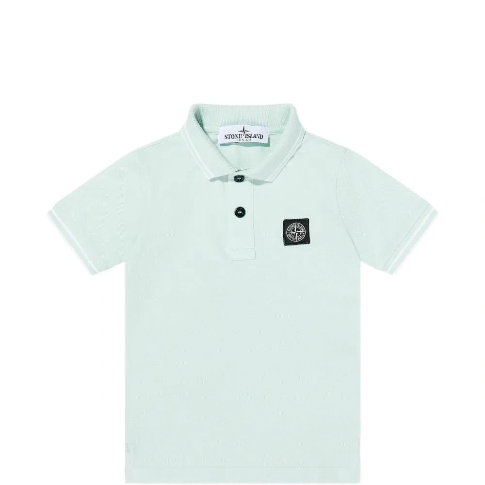 Поло с нашивкой-логотипом