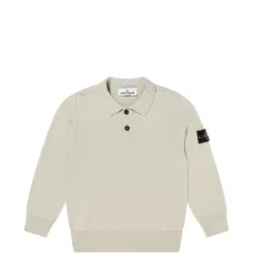 Рубашка-поло с длинными рукавами на пуговицах Рубашка-поло с длинными рукавами на пуговицах