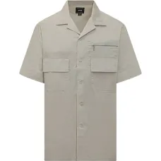 Рубашка с короткими рукавами и карманом