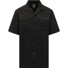 Черная рубашка с карманом