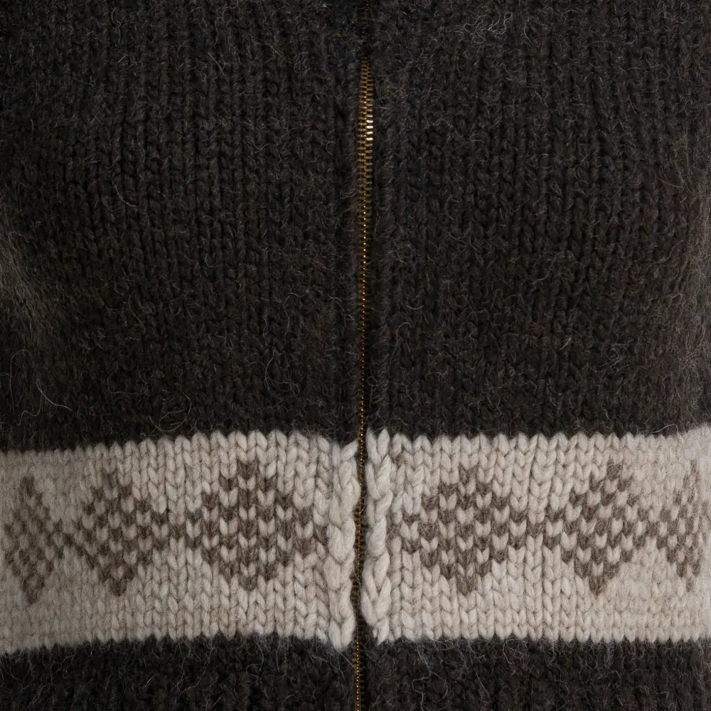 Жилет на молнии с жаккардовым узором