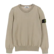 Свитер с логотипом-нашивкой