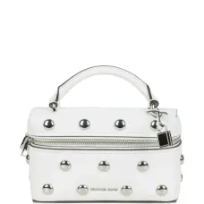 Сумка-тоут с ручкой и заклёпками