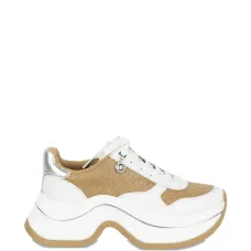 Стеганые кроссовки на платформе