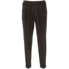 Рифленые брюки с отворотами Рифленые брюки с отворотами