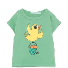 Футболка с принтом "Летящие апельсины"