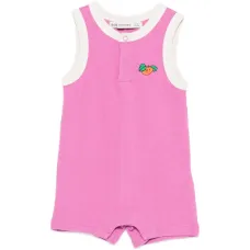 Комбинезон с аппликацией в виде морковки