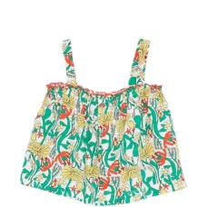 Блузка с цветочным принтом