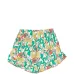 Шорты с цветочным принтом и оборками