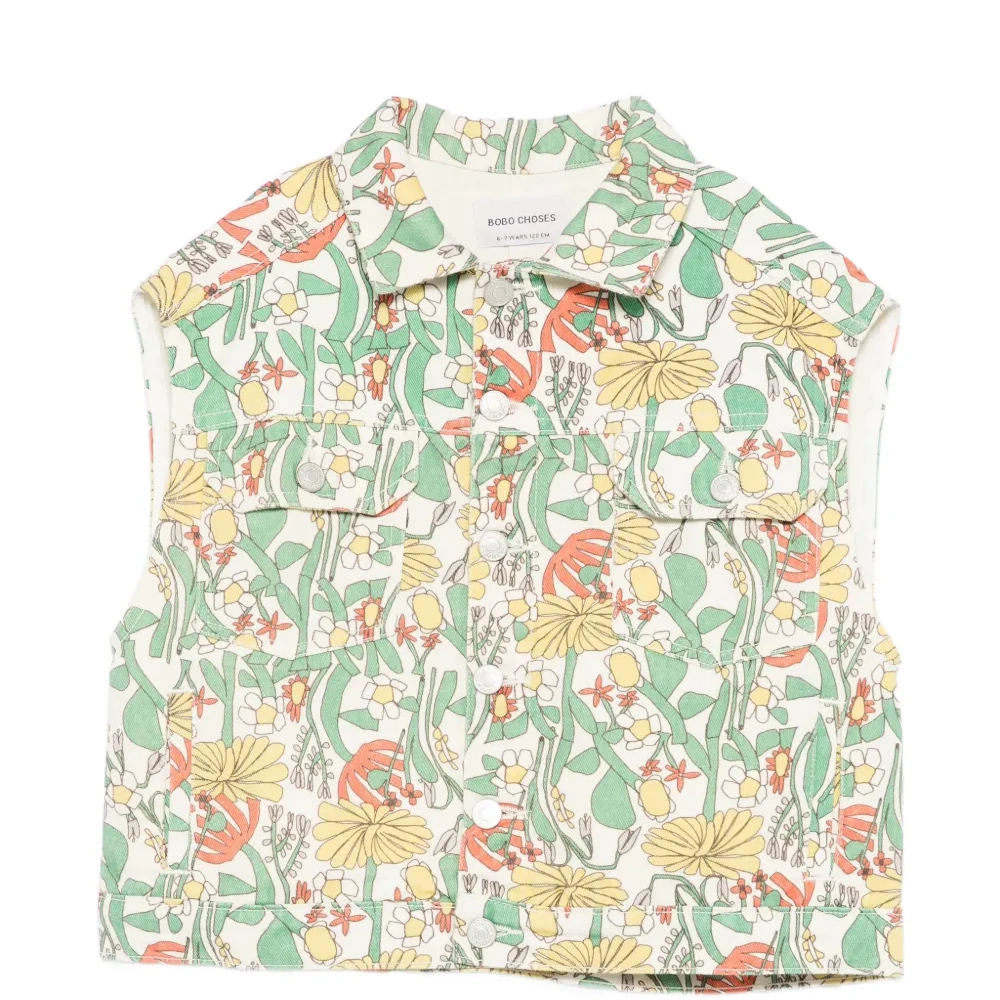 Цветная цветочная куртка с карманами Herbalist