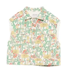 Цветная цветочная куртка с карманами Herbalist