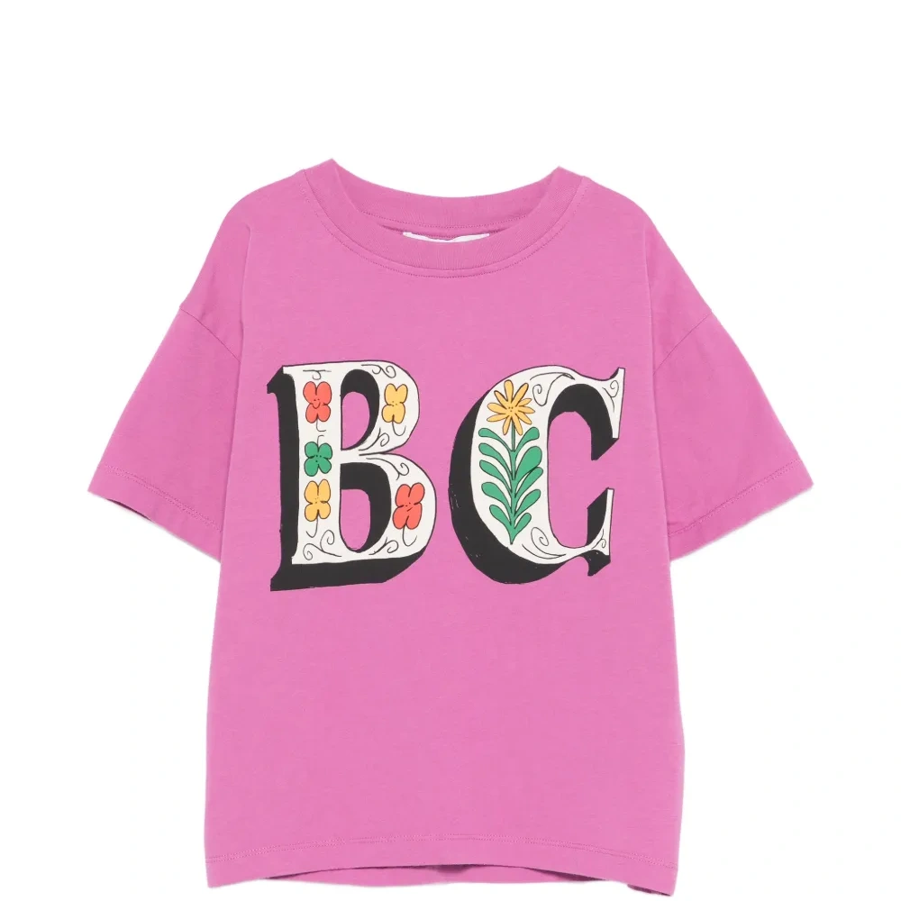 Футболка с цветочным принтом