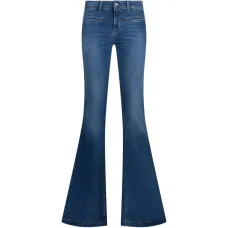 Джинсы-клёш с заниженной талией