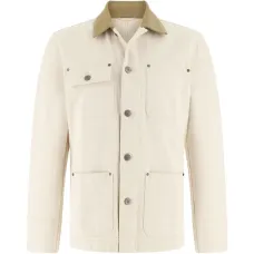 Рубашка-куртка на пуговицах с воротником
