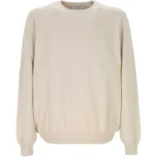 Свитер с круглым вырезом