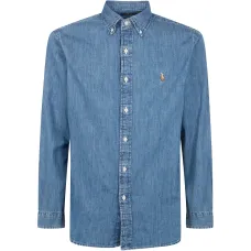 Рубашка с вышитым логотипом Рубашка с вышитым логотипом