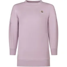 Хлопковое платье-свитшот