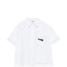 Рубашка с вышитым карманом