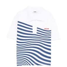 Полосатая рубашка поло