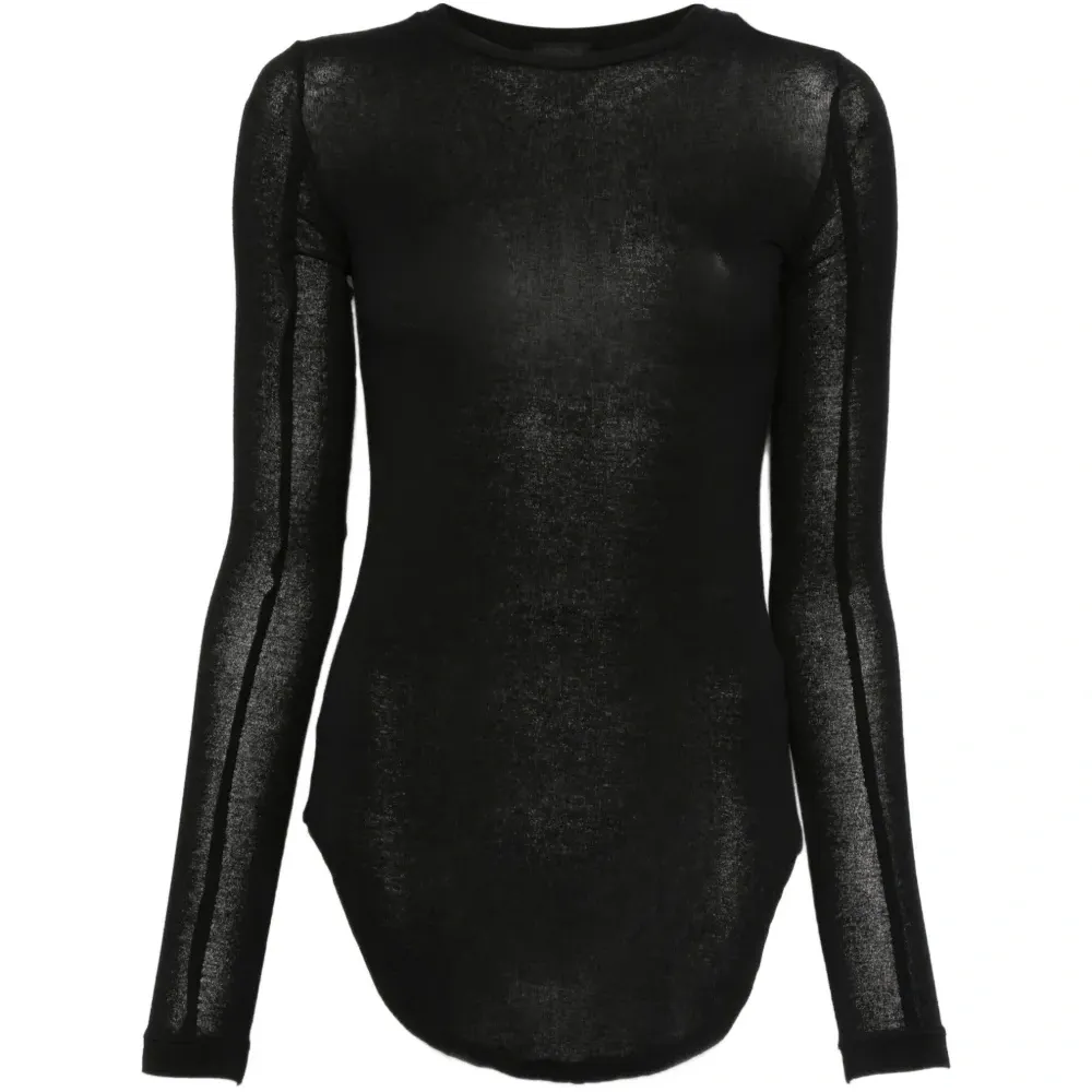 Топ с длинными рукавами