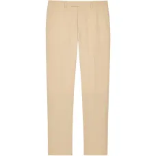 Прямые льняные брюки