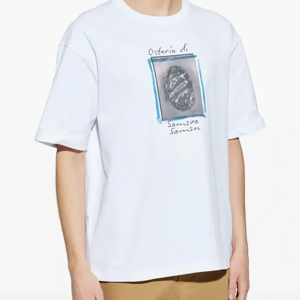 Футболка с принтом