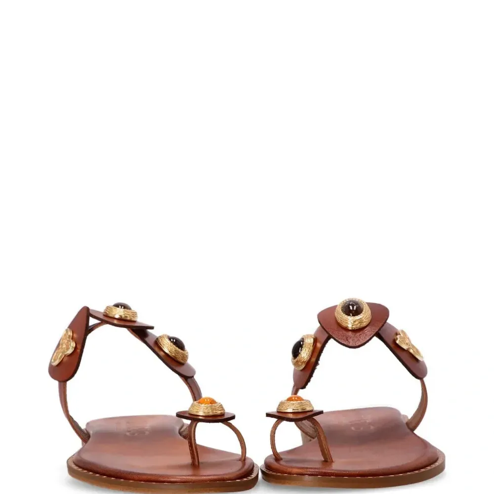 Сандалии Alkyone с цветочной аппликацией Сандалии Alkyone с цветочной аппликацией