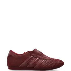 Кроссовки с полосками из меха