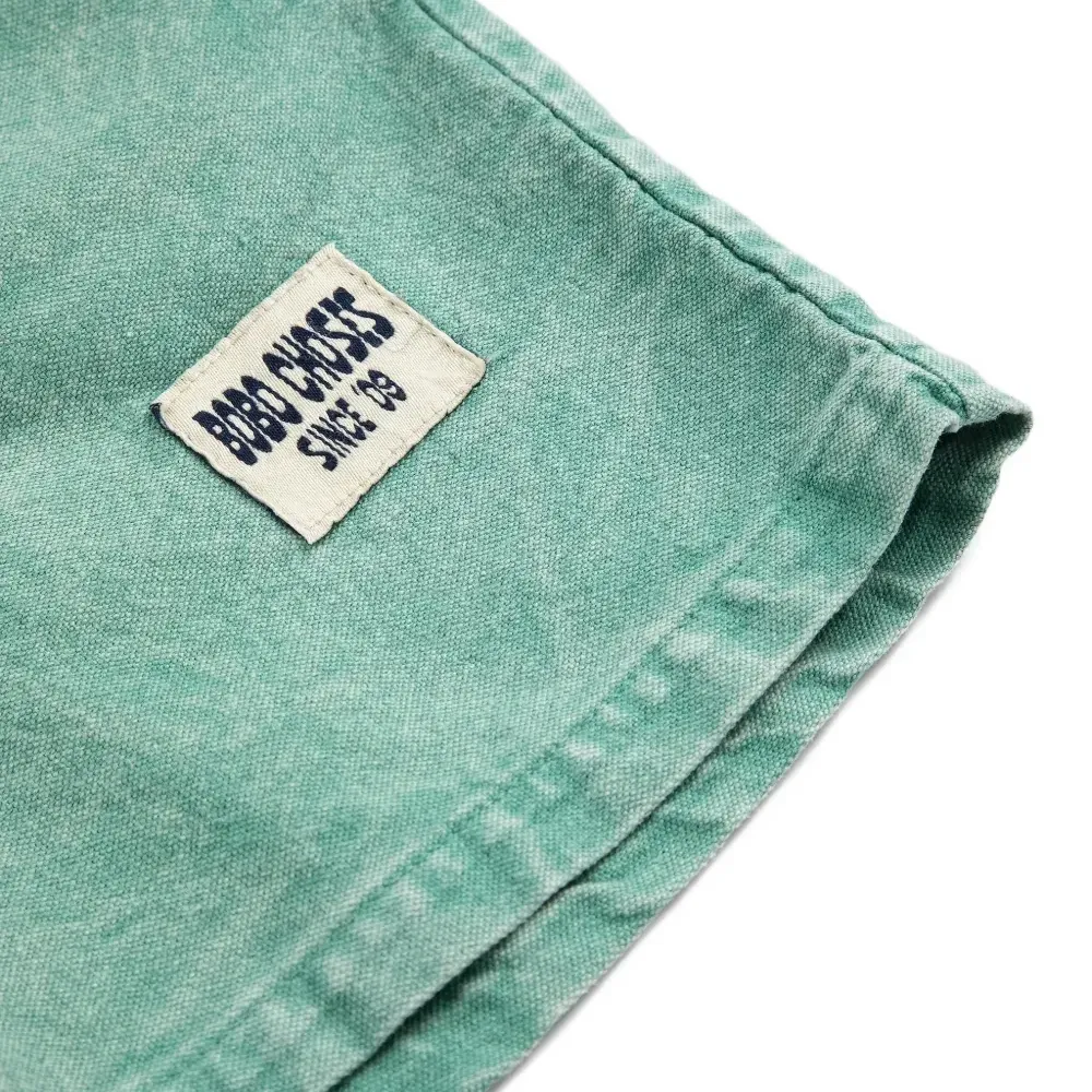 Бермуды с эластичным поясом