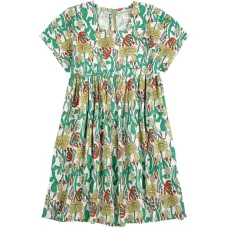 Платье с короткими рукавами цвета "Herbalist"