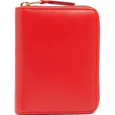 Кожаный кошелек на молнии