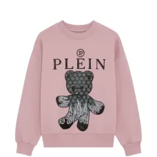 Свитшот с аппликацией в виде мишки