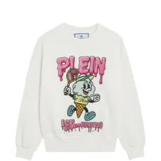 Свитшот с круглым вырезом