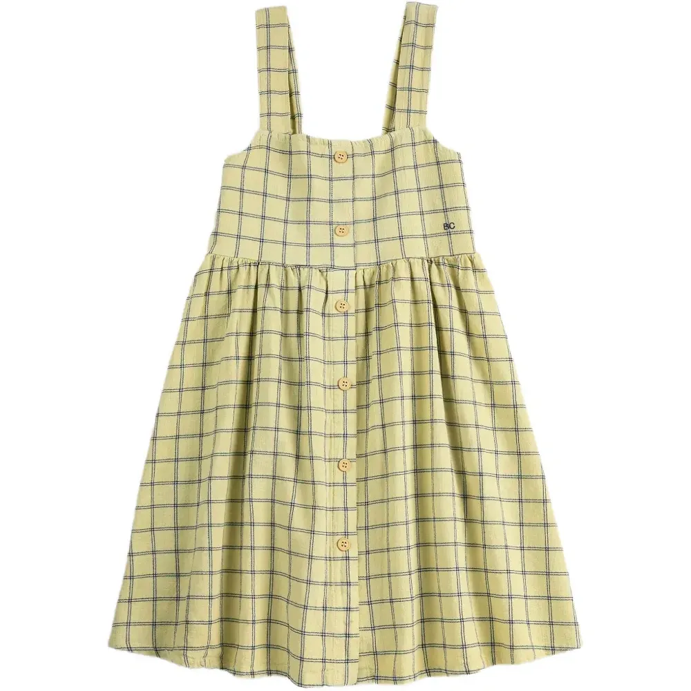 Платье Spicy Window Pane на пуговицах