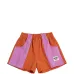Шорты с цветными вставками и карманом