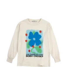 Лонгслив с принтом "Летняя история"