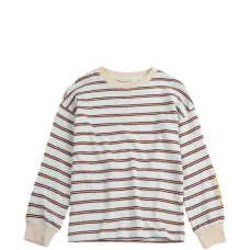 Полосатая футболка с длинными рукавами