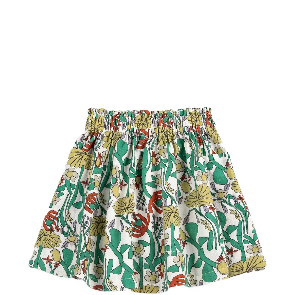 Травянистая юбка-миди