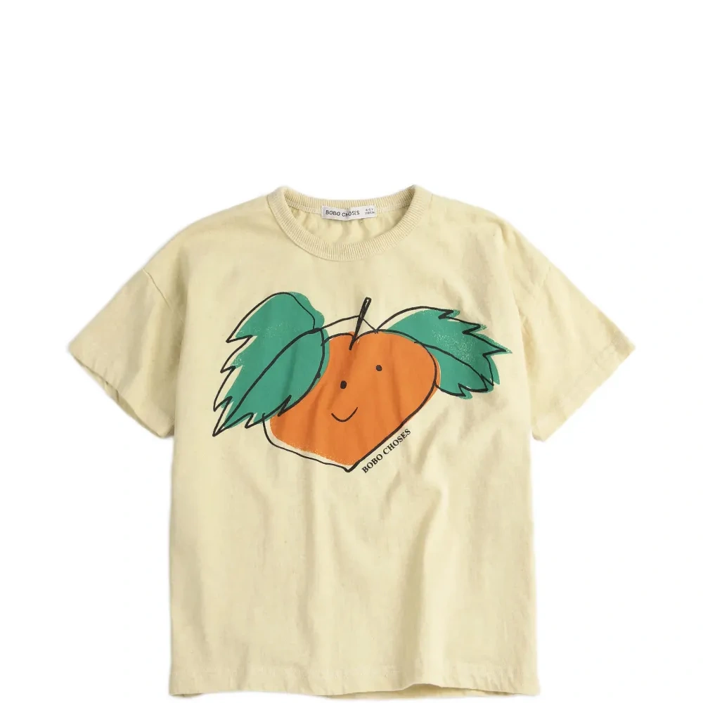 Футболка с короткими рукавами и круглым вырезом