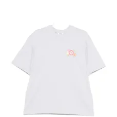 Футболка с принтом логотипа