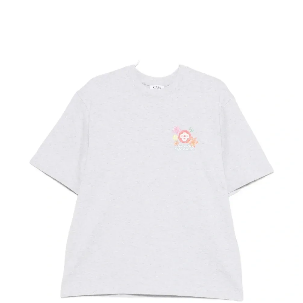 Футболка с принтом логотипа