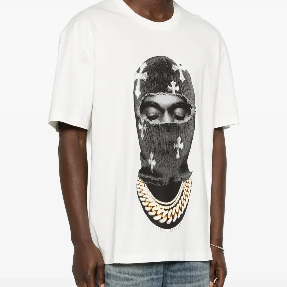 Футболка с принтом "Mask Crosses"