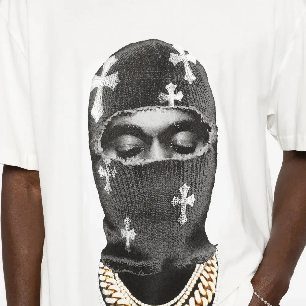 Футболка с принтом "Mask Crosses"