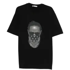 Футболка с принтом маски