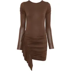 Мини-платье с оборками Мини-платье с оборками