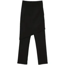 Брюки с асимметричными деталями